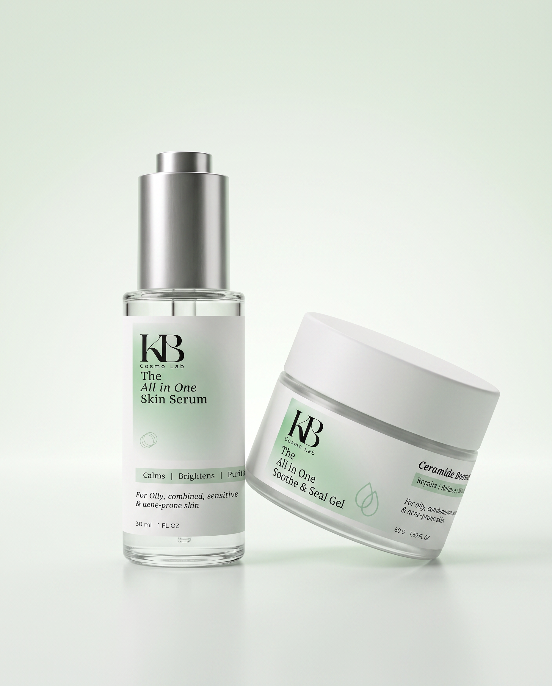 KB The All-in-One Skincare Bundle ( Serum + Gel )