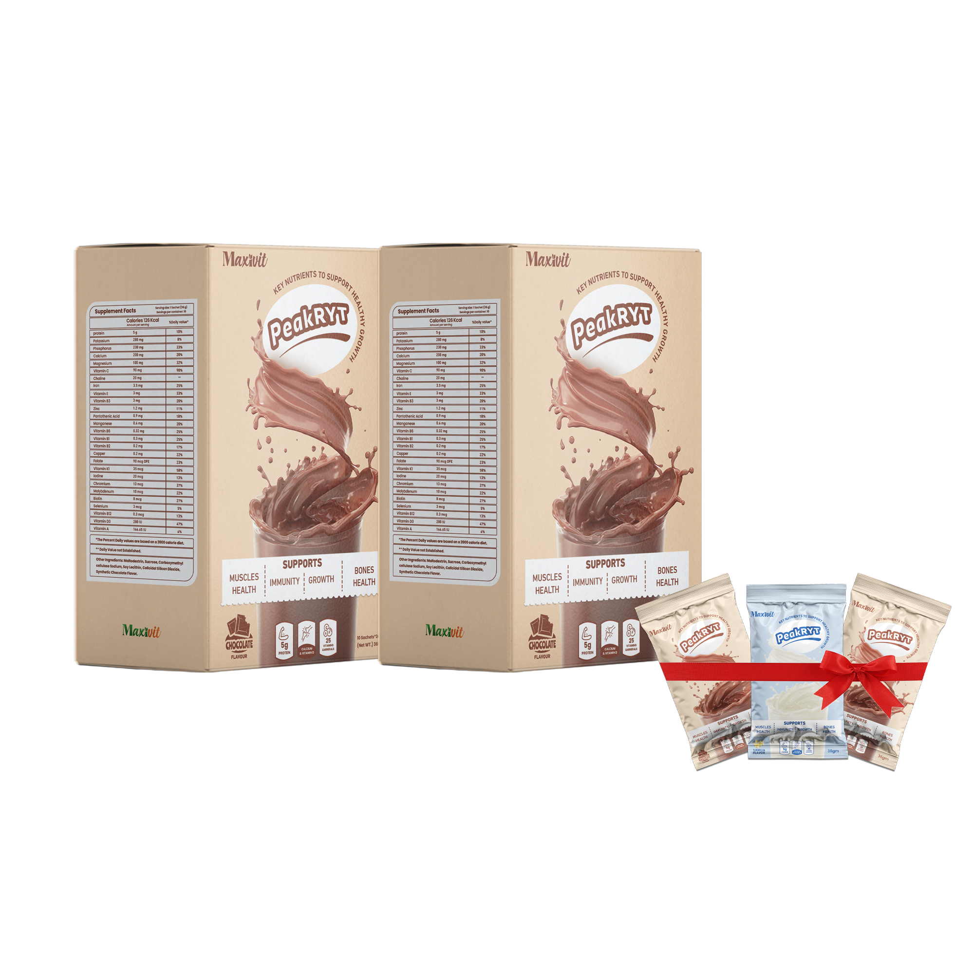 PeakRYT Growth Bundle + Extra 3 Sachets
