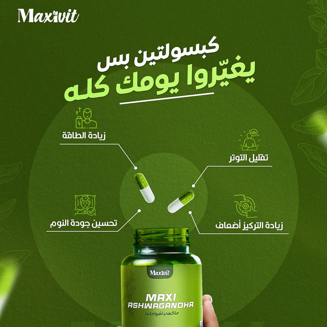 Maxi Ashwagandha - 60 Capsules
