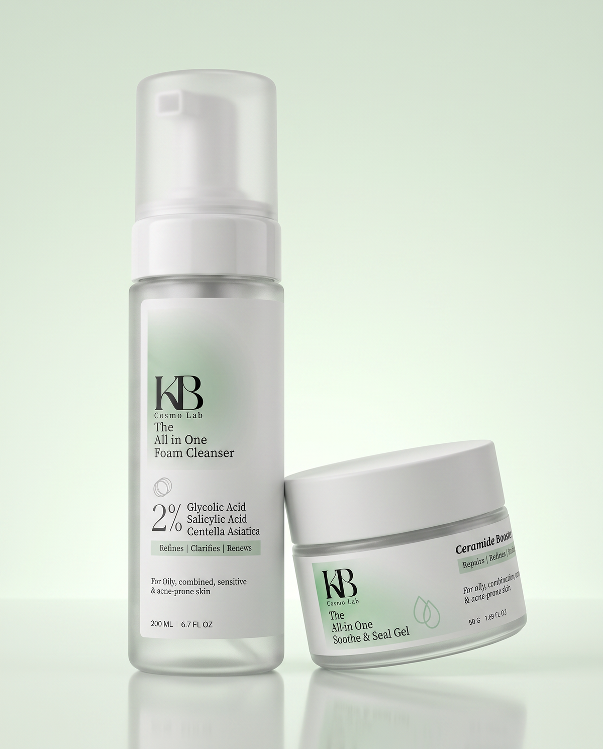 KB The All-in-One Bundle ( Gel + Foam Cleanser )