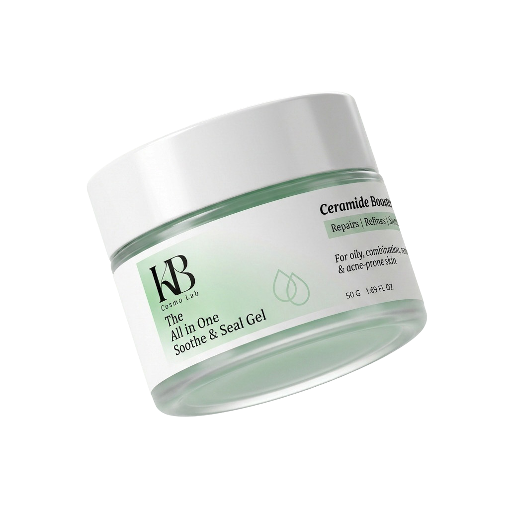 KB Cosmo Lab All in One Soothe & Seal Gel | Barrier Repair Moisturizer with Ceramides