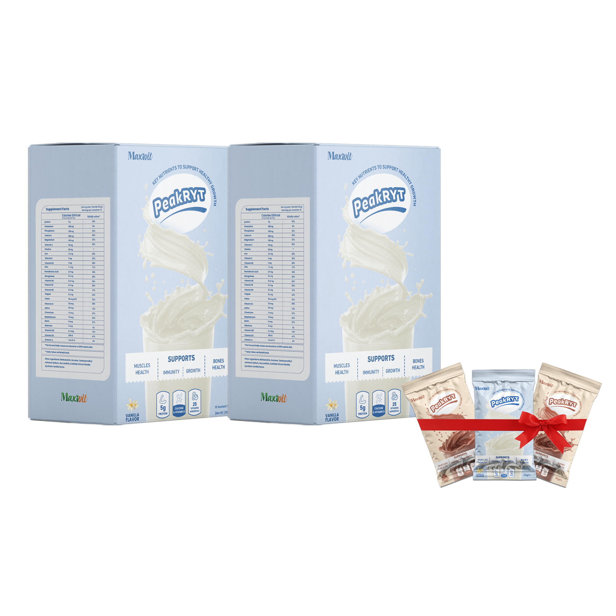 PeakRYT Growth Bundle + Extra 3 Sachets