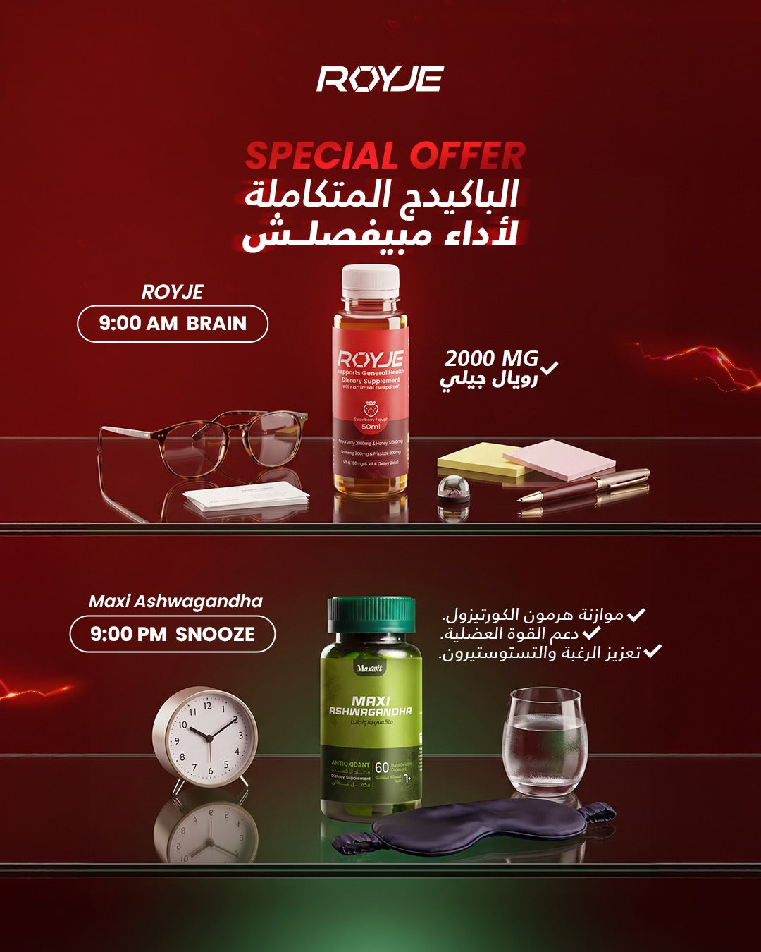 مجموعة الاداء المتكامل من ماكسيفيت